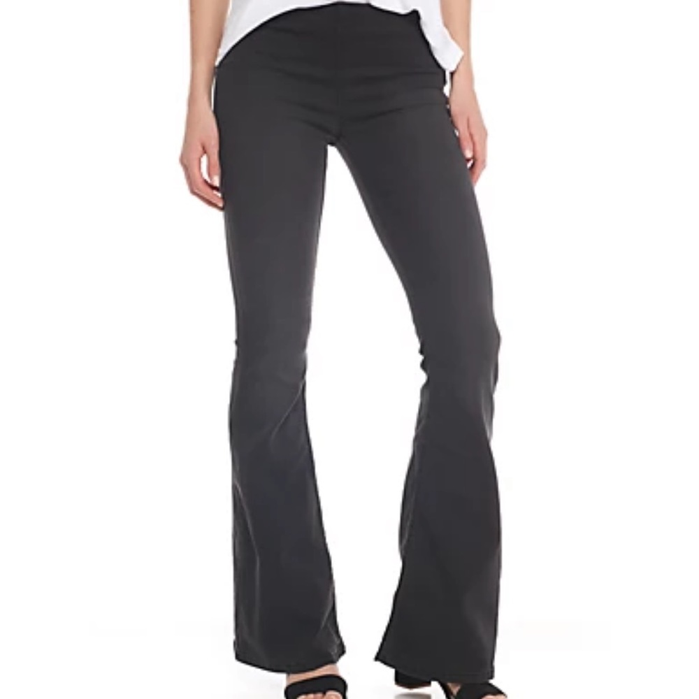 Free People, black bell bottoms size 27